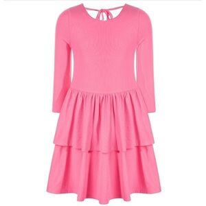 Epic Threads Big Girls Ribbed-Knit Tiered Ruffled Dress Sweetheart New S